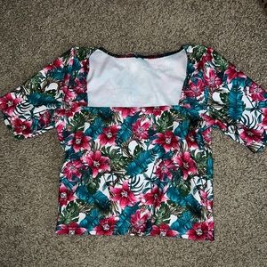 S BlackMilk Tiger Lillies Sample Sale Top